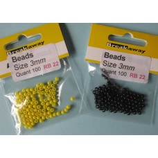 Rig Beads 3mm x 100