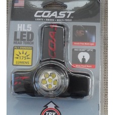 Coast led head torch.Night fishing headlight