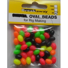 Large Oval Fishing Beads 50